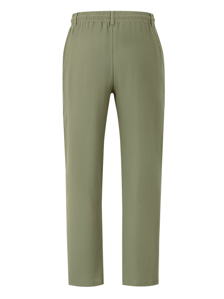 LAURENT MONACO | PANTALON EN LIN POUR HOMMES