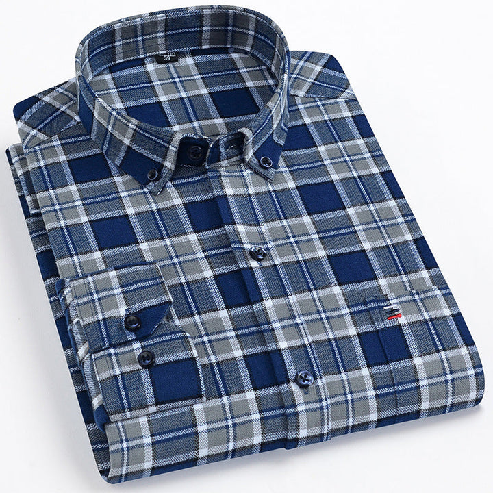 Chemise Classique en Tartan - Élégance Intemporelle