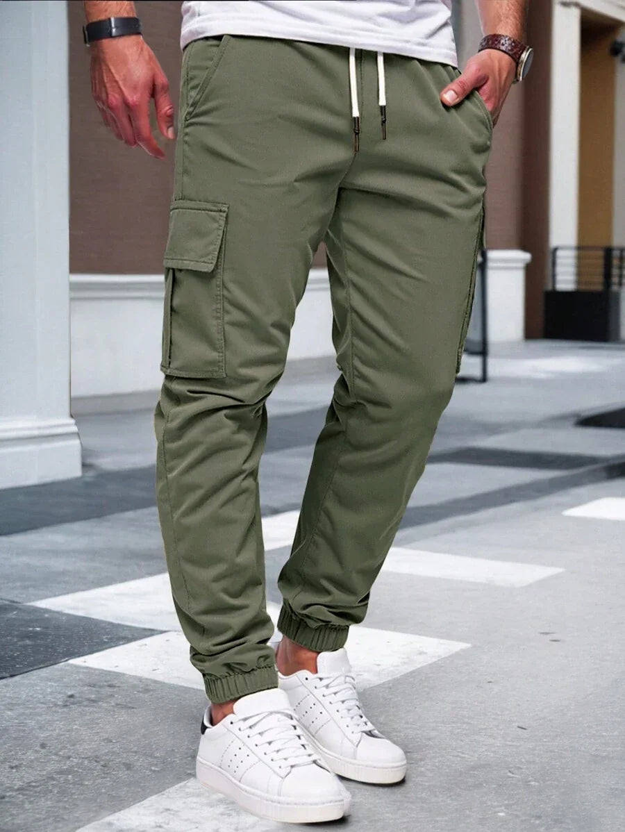 RICCARDO | JOGGERS CARGO LÉGERS AVEC POCHES