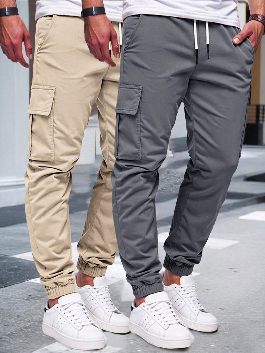 RICCARDO | JOGGERS CARGO LÉGERS AVEC POCHES