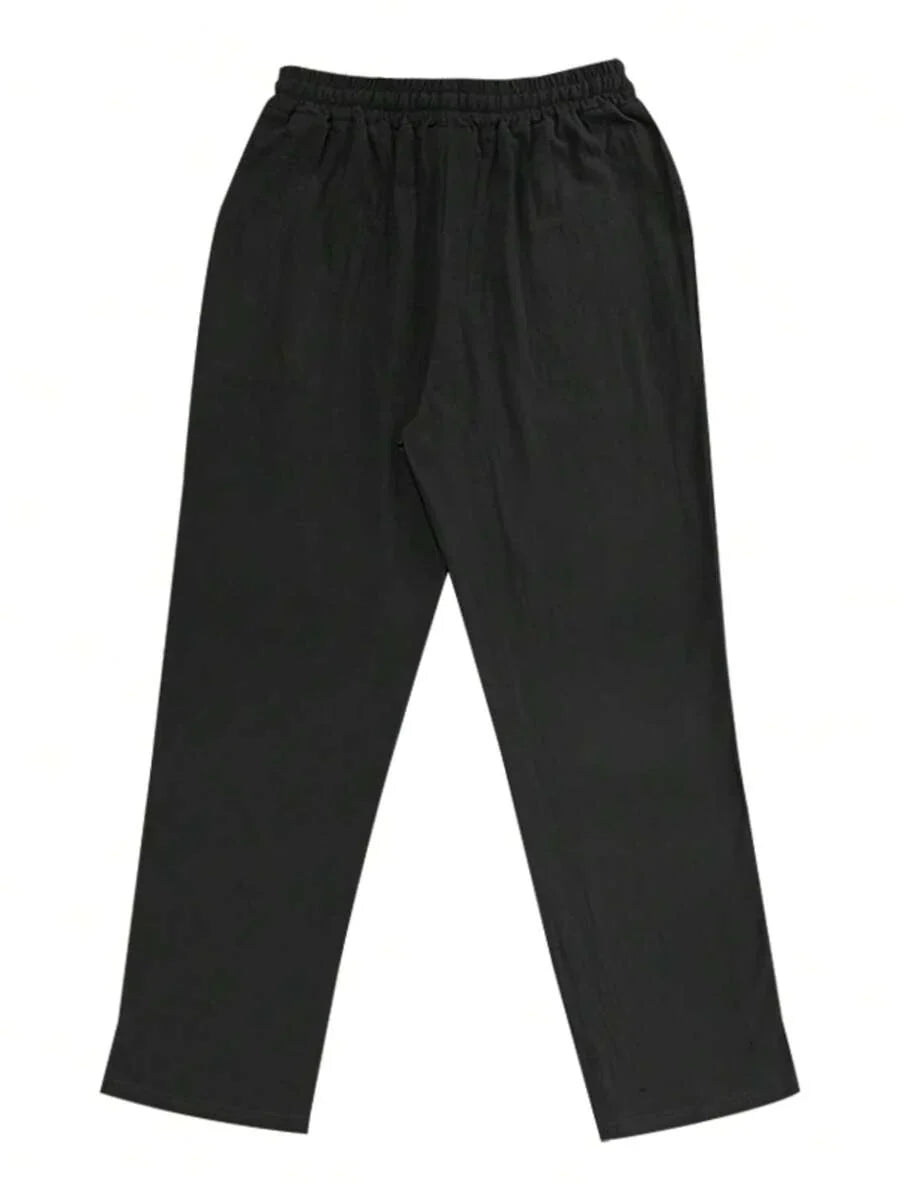 MATHIS | PANTALON LÉGER EN LIN AVEC CORDON