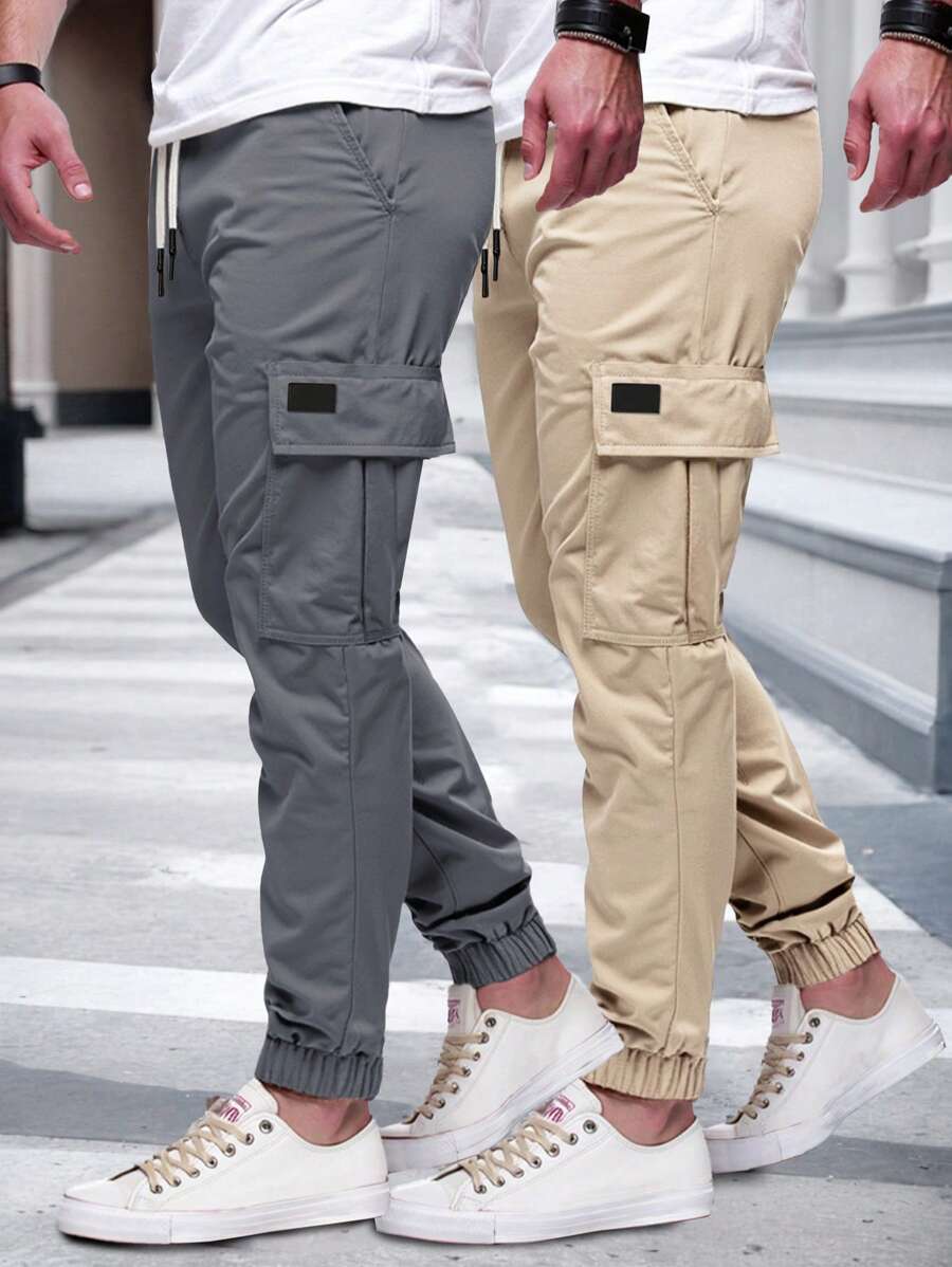 RICCARDO | JOGGERS CARGO LÉGERS AVEC POCHES