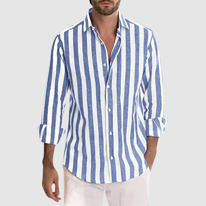 Chemise Élégante en Lin pour un Été Raffiné