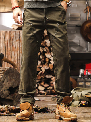 LAURENT MONACO | PANTALON EN COTON UTILE POUR HOMME