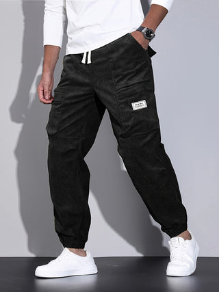LAURENT MONACO | PANTALON CARGO EN CORDUROY