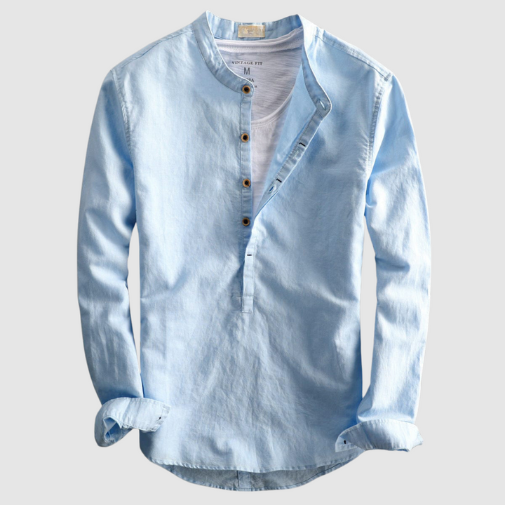Chemise Élégante en Lin de Giorgio - L'Essence du Chic
