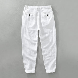 LAURENT MONACO | PANTALONS DROITS EN LIN
