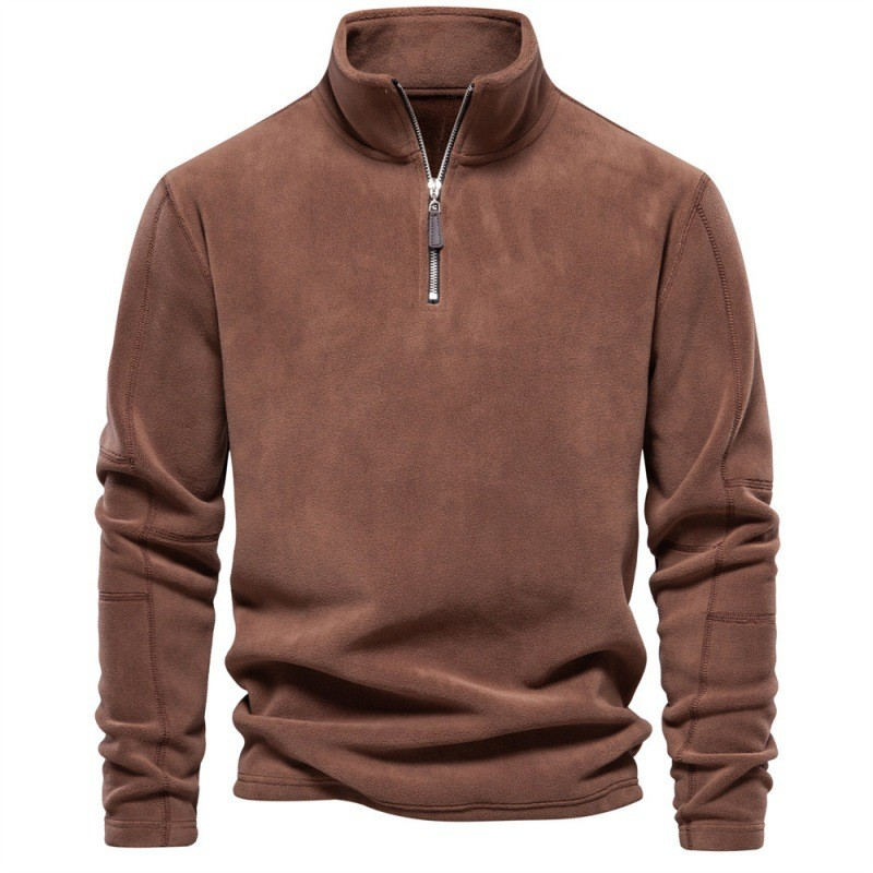 Pull Élégant en Cachemire avec Fermeture Éclair - Joshua