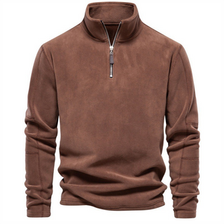 Pull Élégant en Cachemire avec Fermeture Éclair - Joshua