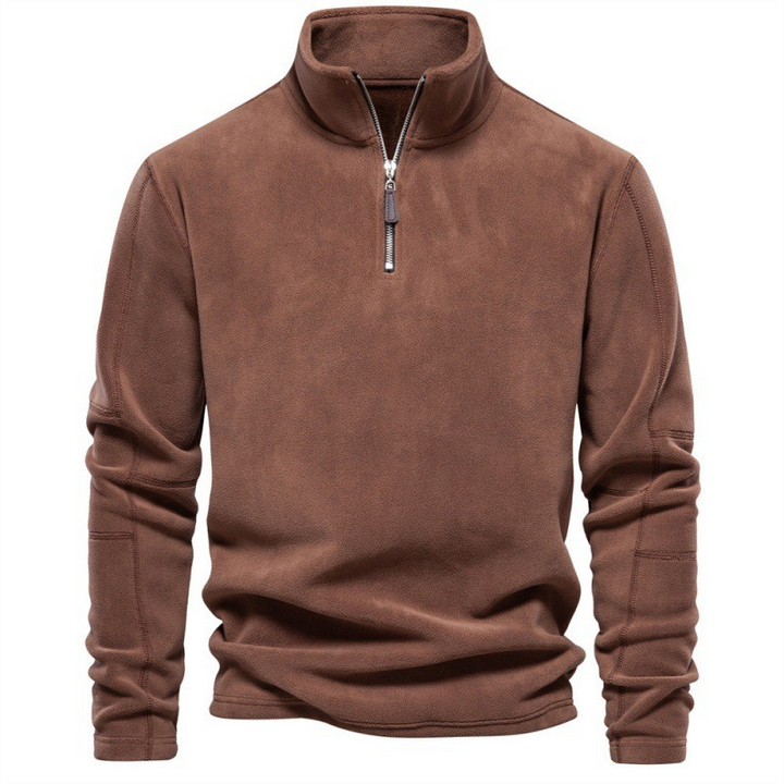 Pull Élégant en Cachemire avec Fermeture Éclair - Joshua