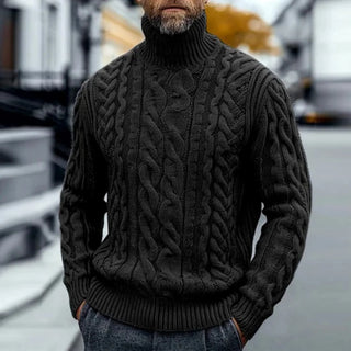 Pull Torsadé Vintage en Cachemire - Élégance intemporelle