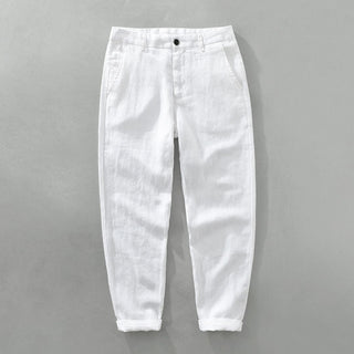 LAURENT MONACO | PANTALONS DROITS EN LIN