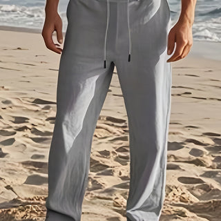 LAURENT MONACO | PANTALON EN LIN POUR HOMMES