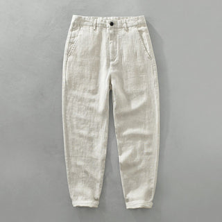 LAURENT MONACO | PANTALONS DROITS EN LIN