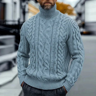 Pull Torsadé Vintage en Cachemire - Élégance intemporelle