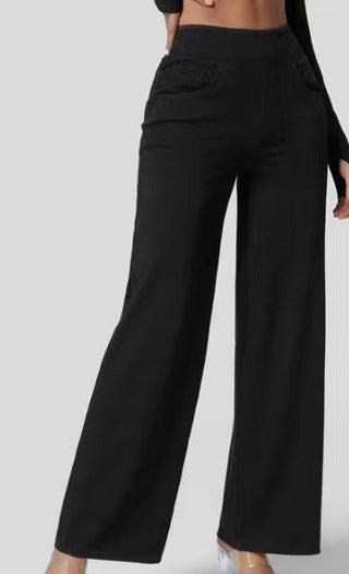 Héloïse™ — Pantalon large fluide confortable élégant