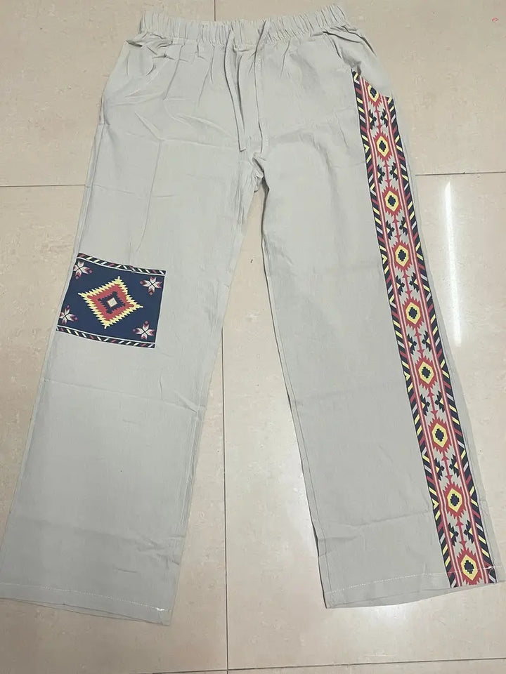 PIERRE | PANTALON BOHO‑CHIC
