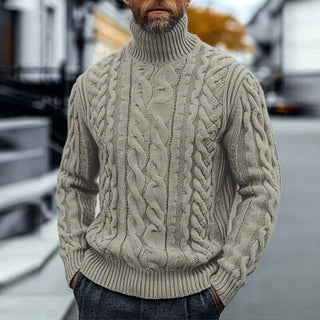 Pull Torsadé Vintage en Cachemire - Élégance intemporelle