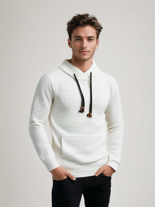 Pull à Capuche Élégant en Tissu Doux - Maison Claire et Sylvie