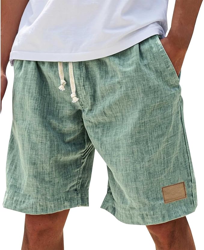 LAURENT MONACO | SHORT EN LIN D'ÉTÉ POUR HOMME