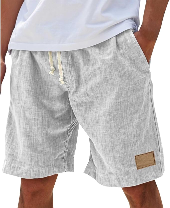 LAURENT MONACO | SHORT EN LIN D'ÉTÉ POUR HOMME