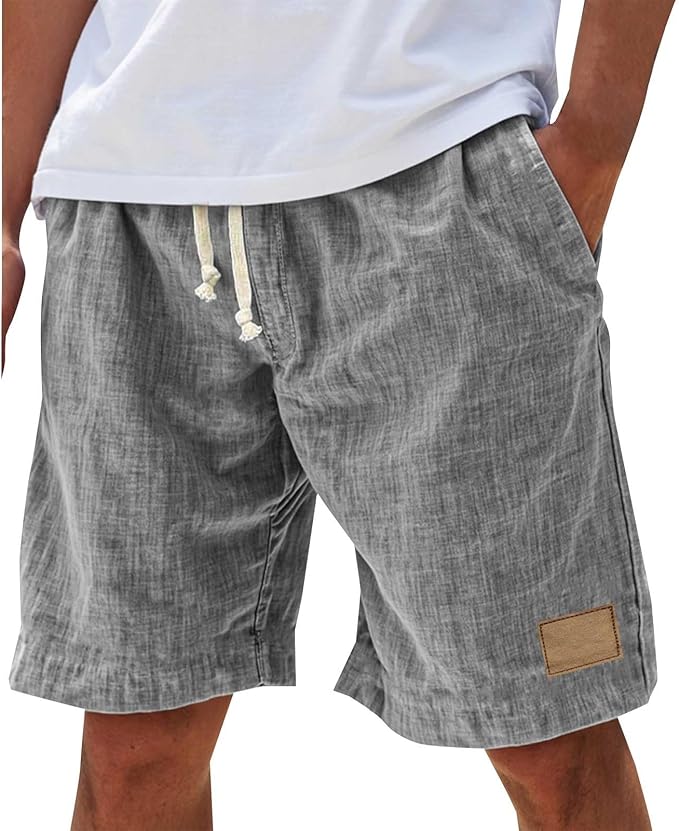 LAURENT MONACO | SHORT EN LIN D'ÉTÉ POUR HOMME