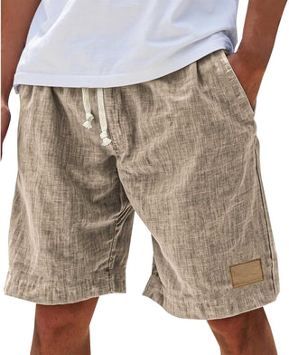 LAURENT MONACO | SHORTS D'ÉTÉ À CEINTURE ÉLASTIQUE POUR HOMMES