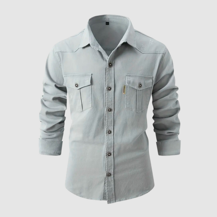 Chemise Moderne en Soie Élégante - Maison Claire et Sylvie