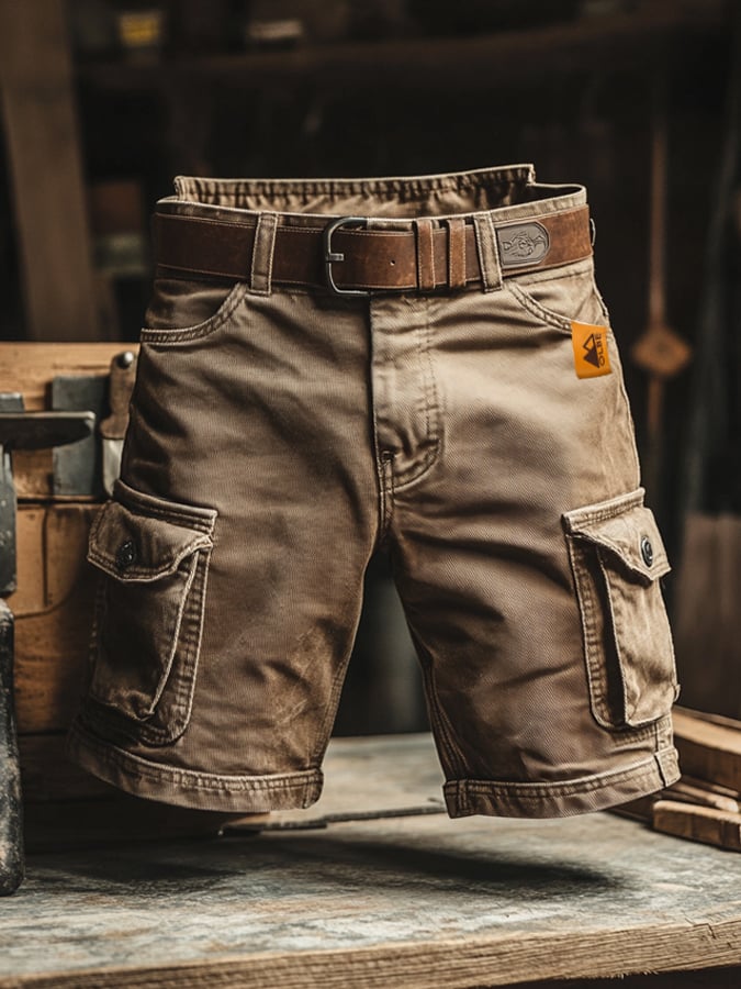 LAURENT MONACO | SHORTS CARGO CLASSIQUES POUR HOMMES