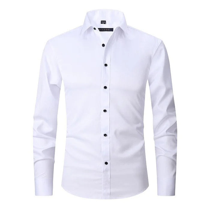 Chemise Élégante en Tissu Élastique - Maison Claire et Sylvie