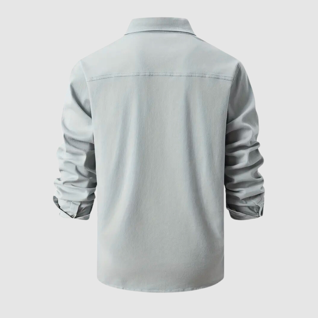 Chemise Moderne en Soie Élégante - Maison Claire et Sylvie