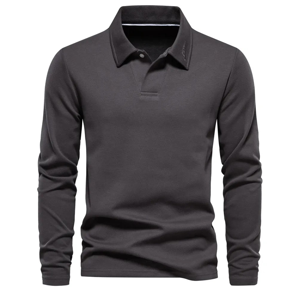 Polo Élégant en Coton Supérieur - Maison Claire et Sylvie