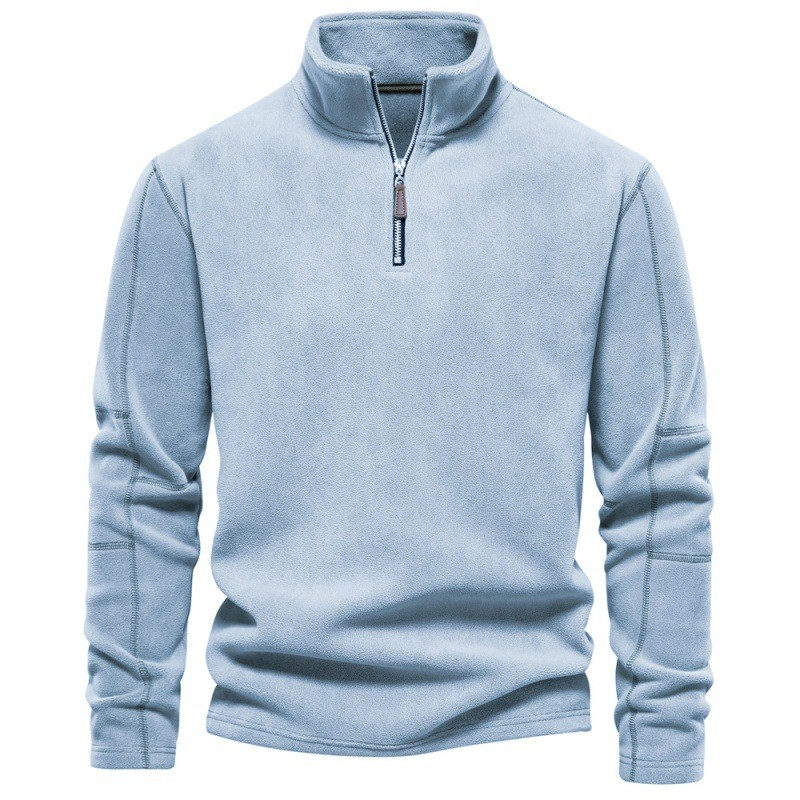 Pull Élégant en Cachemire avec Fermeture Éclair - Joshua