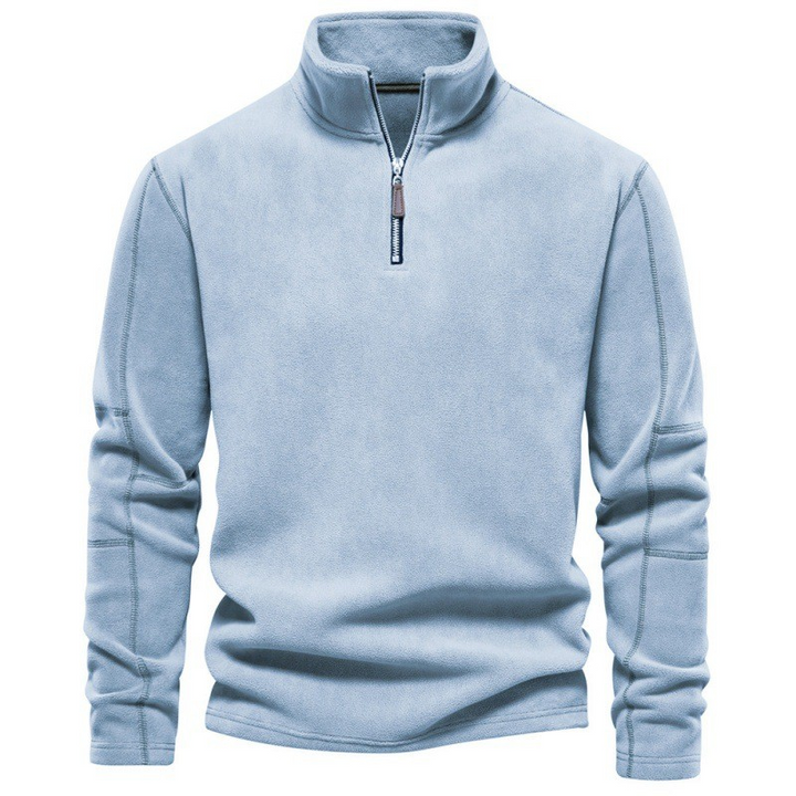 Pull Élégant en Cachemire avec Fermeture Éclair - Joshua