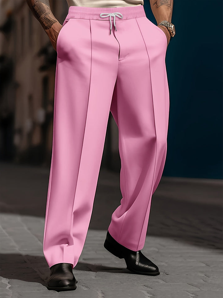 LAURENT MONACO | PANTALON CLASSIQUE DÉCONTRACTÉ POUR HOMMES