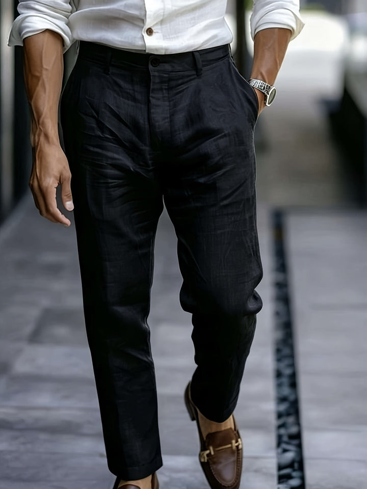 LAURENT MONACO | PANTALON D'ÉTÉ EN VISCOSE POUR HOMMES