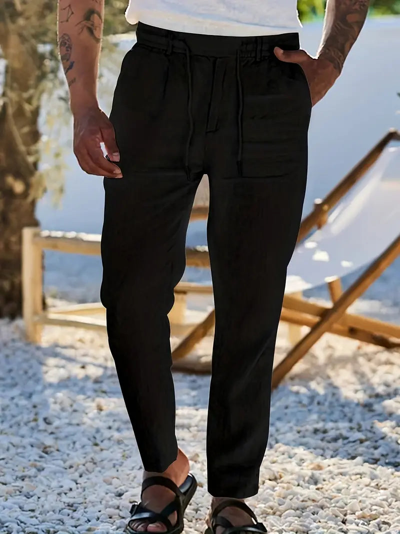 LAURENT MONACO | PANTALON MINIMALISTE DE TOUS LES JOURS POUR HOMME