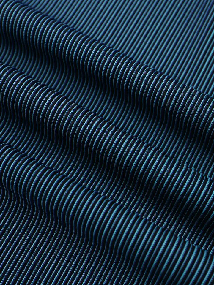 LAURENT MONACO | PANTALON DROIT À RAYURES POUR HOMMES