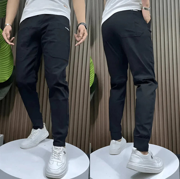 LAURENT MONACO | PANTALON CARGO ÉLASTIQUE POUR HOMME PREMIUM