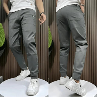 LAURENT MONACO | PANTALON CARGO ÉLASTIQUE POUR HOMME PREMIUM