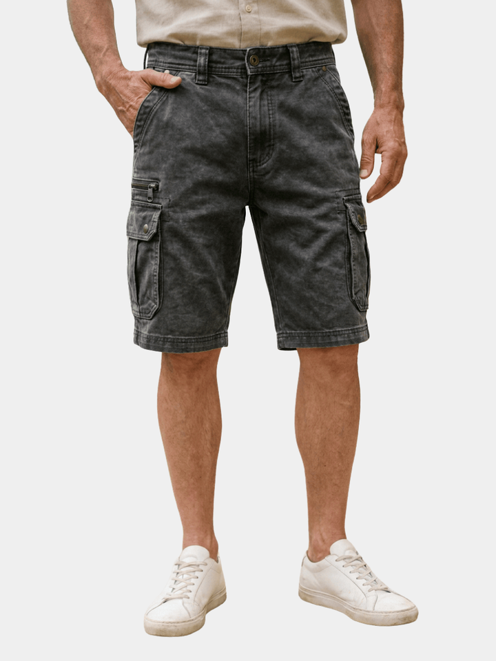 LAURENT MONACO | SHORT CARGO EN JEAN POUR HOMMES
