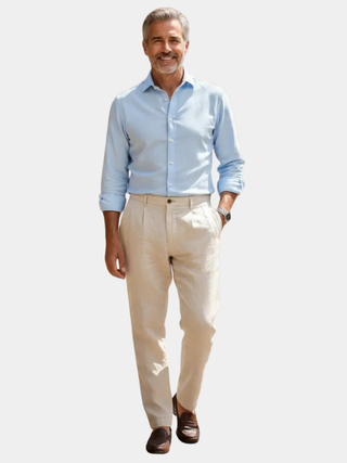 LAURENT MONACO | PANTALON D'ÉTÉ ÉLÉGANT POUR HOMMES