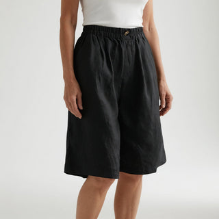 Wandeline™ — Short large taille élastique confort estival naturel