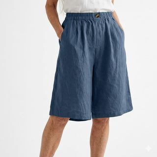 Wandeline™ — Short large taille élastique confort estival naturel