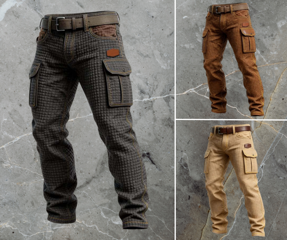 LAURENT MONACO | PANTALON CARGO RENFORCÉ POUR HOMME