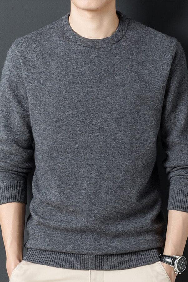 Pull en Cachemire Raffiné - Enzo, Élégance Intemporelle