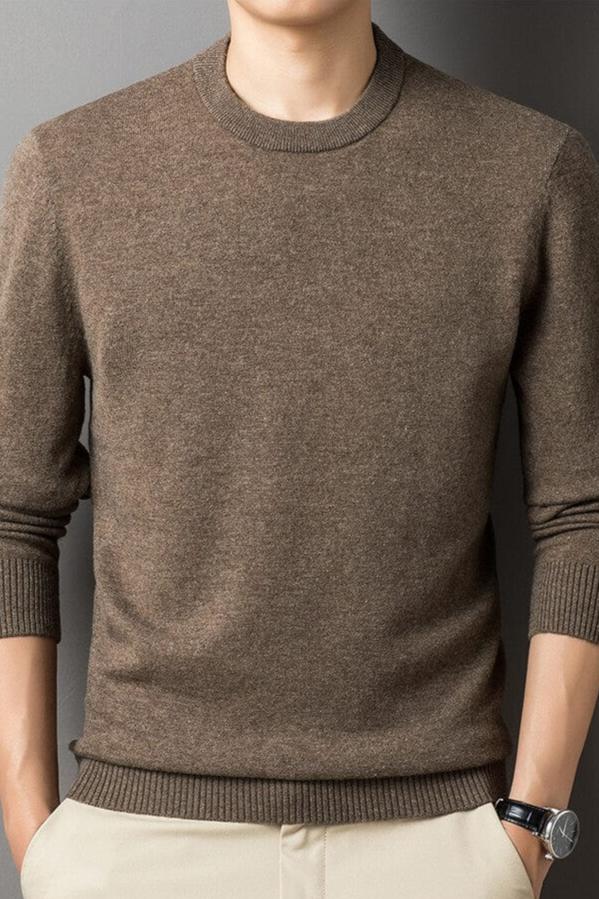 Pull en Cachemire Raffiné - Enzo, Élégance Intemporelle