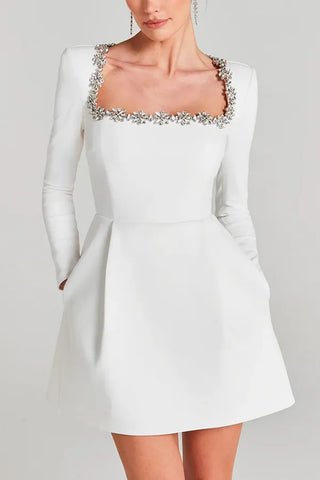 DELACROIX | ROBE MINI EN VELOURS