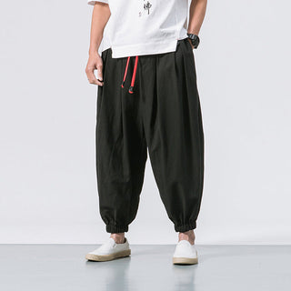 LAURENT MONACO | PANTALONS OVERSIZE EN COTON
