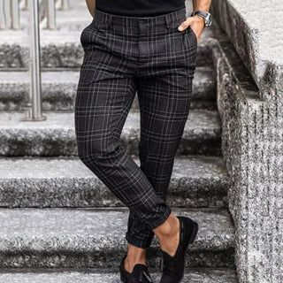 LAURENT MONACO | CHINO A CARREAUX POUR HOMMES